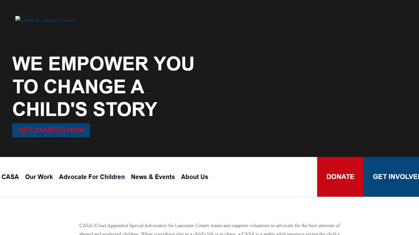 Court Appointed Volunteer Advocacy for Children Lancaster